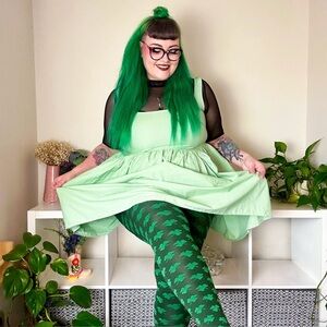 Snag Tights- Shamrock Green Tights